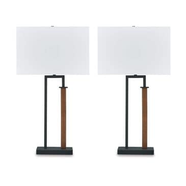 Ashley Voslen Room Group Pair Of Lamps, , large
