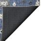 Dalyn Rug Company Portico PO6 Blue 5" x 7"6" Area Rug, , large