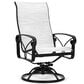 Winston Palazzo High Back Dining Swivel Rocker in Blue Blush, , large