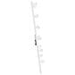 Coaster Zayan LED Lighting Floor Mirror in White Gloss (Box 1), , large