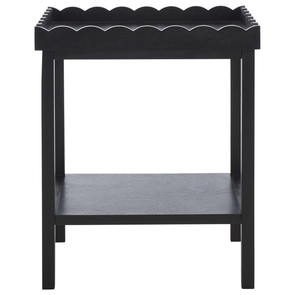 Safavieh Starlyn End Table in Matte Black, , large