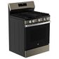 GE Appliances 30" Freestanding Gas Range with 5 Burners in Slate, , large