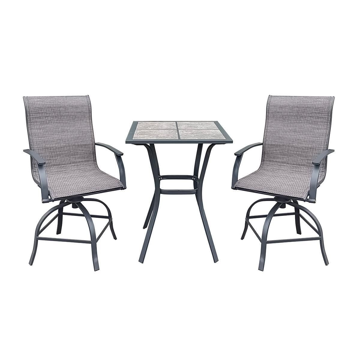 Biles 3 best sale piece bistro set