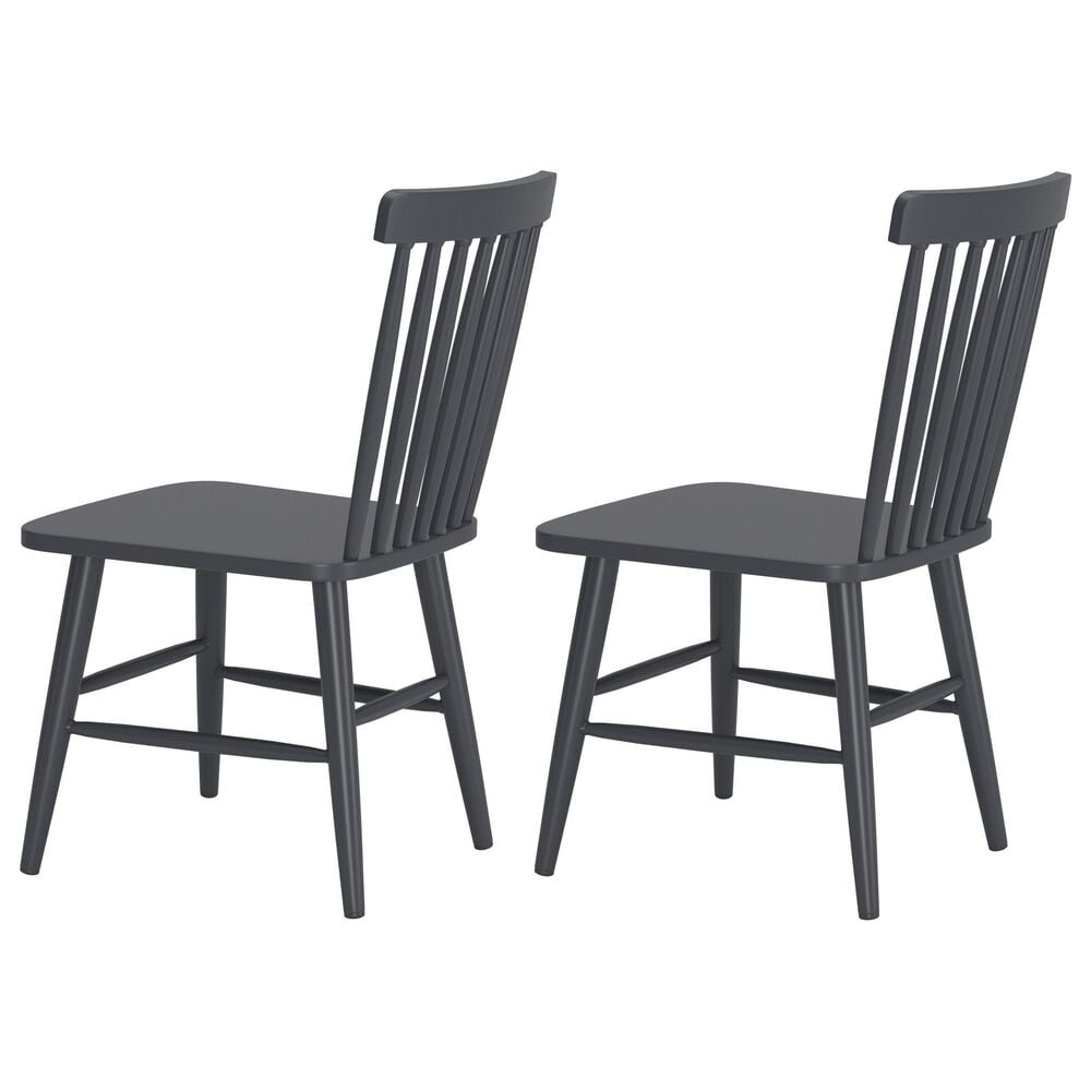 Zuo Modern Zeilen Side Chair in Black &#40;Set of 2&#41;, , large