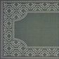 Oriental Weavers Marina 1247X 5"3" x 7"6" Grey and Ivory Area Rug, , large