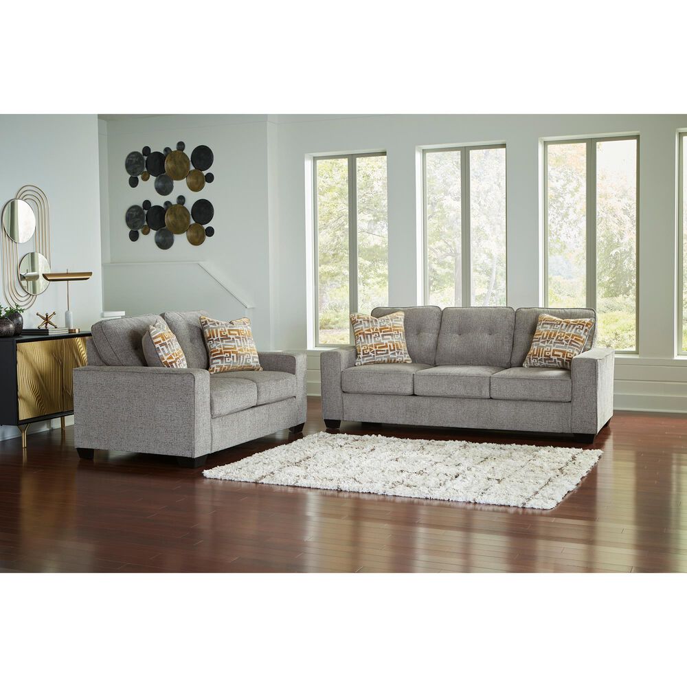 Ashley Larimer Stationary Sofa in Iron, , large
