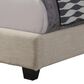 Pacific Landing Chloe Queen Upholstered Bed in Oatmeal, , large
