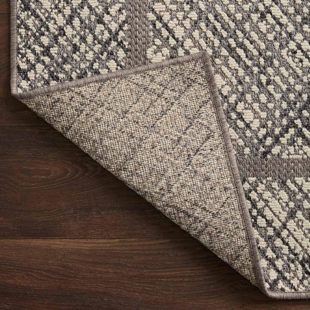 Loloi II Rainier 2&#39;2&quot; x 3&#39;9&quot; Ivory and Charcoal Area Rug, , large