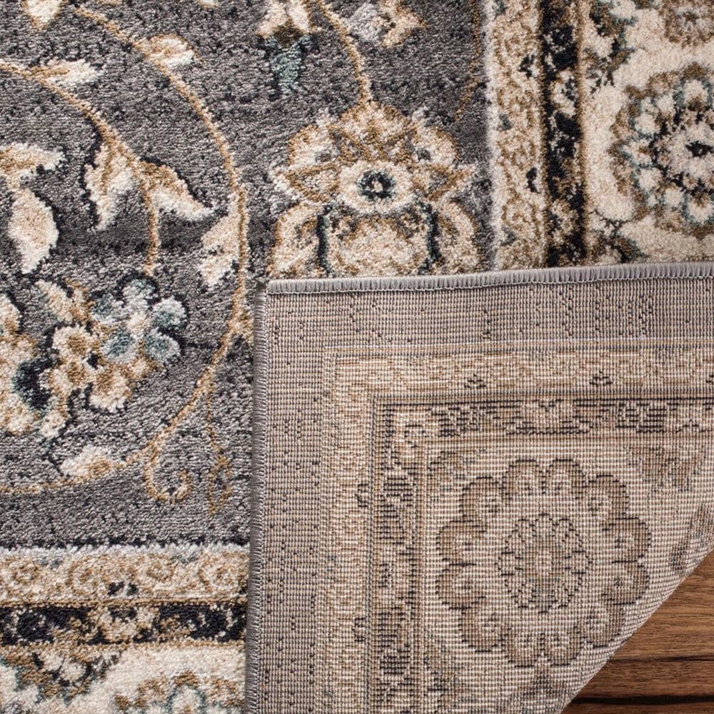 Safavieh Lyndhurst LNH340 4&#39; x 6&#39; Grey and Cream Area Rug, , large