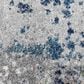 Amer Rugs Montana 2" x 3" Blue and Pink Area Rug, , large