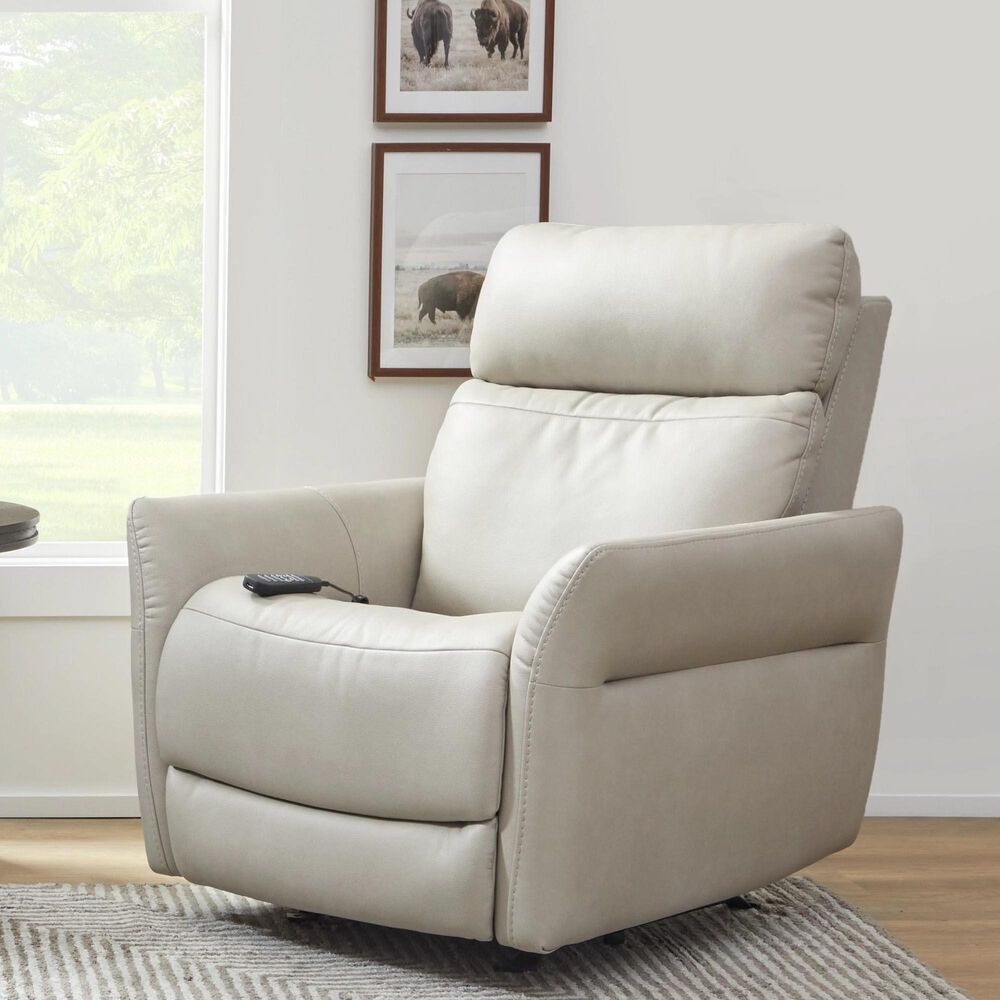 Flexsteel Artemis Power Rocking Recliner with Heat and Massage in Dove, , large