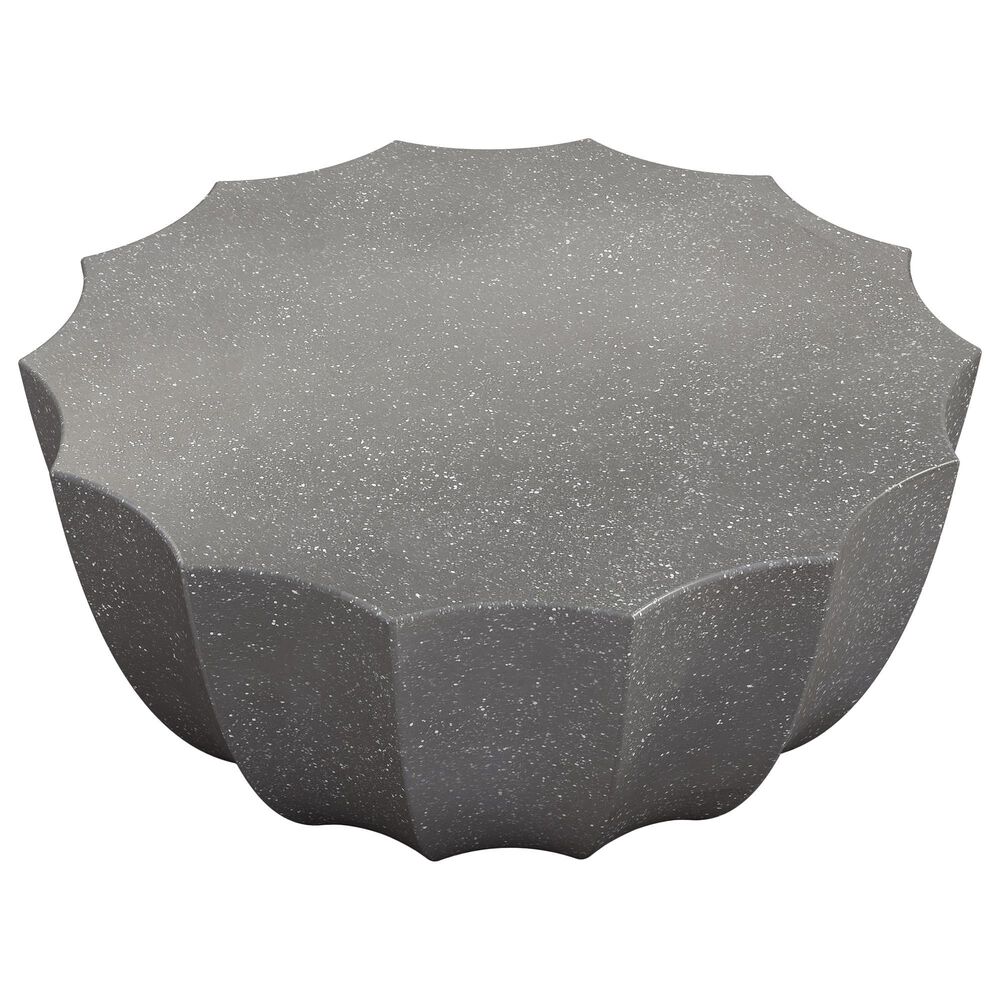 Hearth and Haven Outdoor Waterproof Coffee Table in Grey, , large