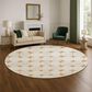 Dalyn Rug Company The Reserve TR16 Copper 8" Round Indoor/Outdoor Area Rug, , large