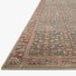 Angela Rose Aubrey 10" x 14" Blue and Terracotta Area Rug, , large