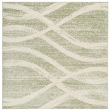 Safavieh Adirondack ADR125X 4" Square Sage and Cream Area Rug, , large
