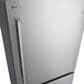 LG 26 Cu. Ft. Bottom Freezer Refrigerator in Stainless Steel, , large