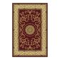 Radici USA Noble 1419 5"5" x 8"3" Burgundy Area Rug, , large