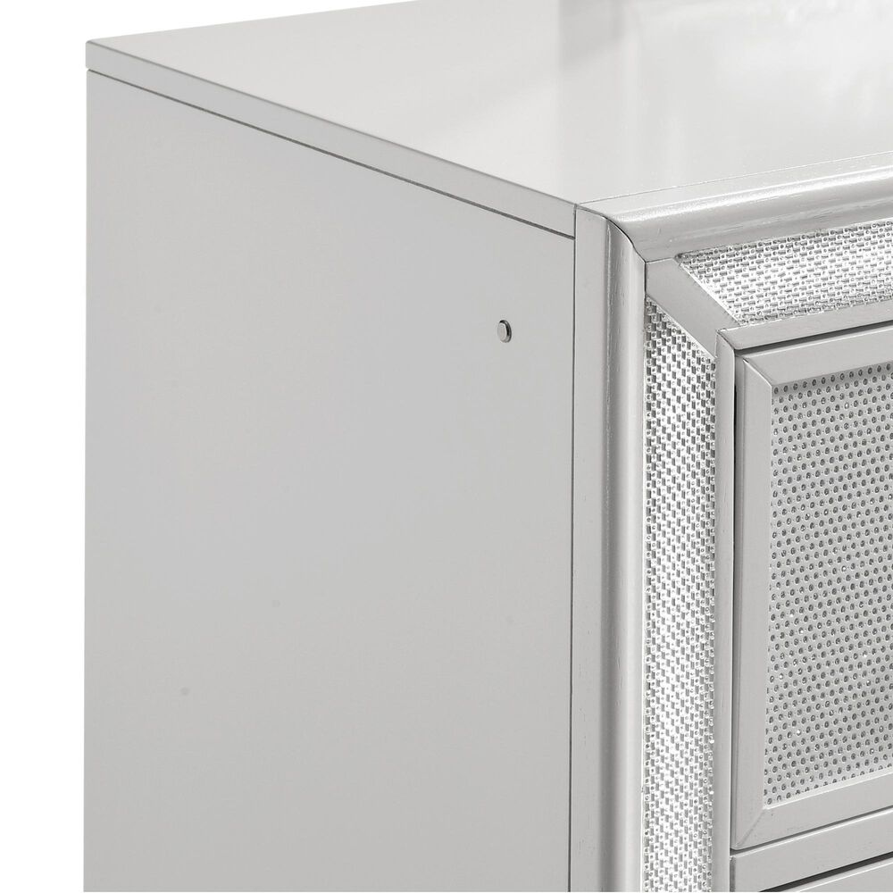 New Heritage Design Stardust 6-Drawer Dresser in White, , large