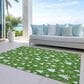 Dalyn Rug Company Wonderland WN23 3" x 5" Emerald Indoor/Outdoor Area Rug, , large