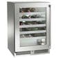 Perlick Indoor Signature Series 5.2 Cu. Ft. Built-In Undercounter Wine Reserve with Glass Door in Stainless Steel, , large