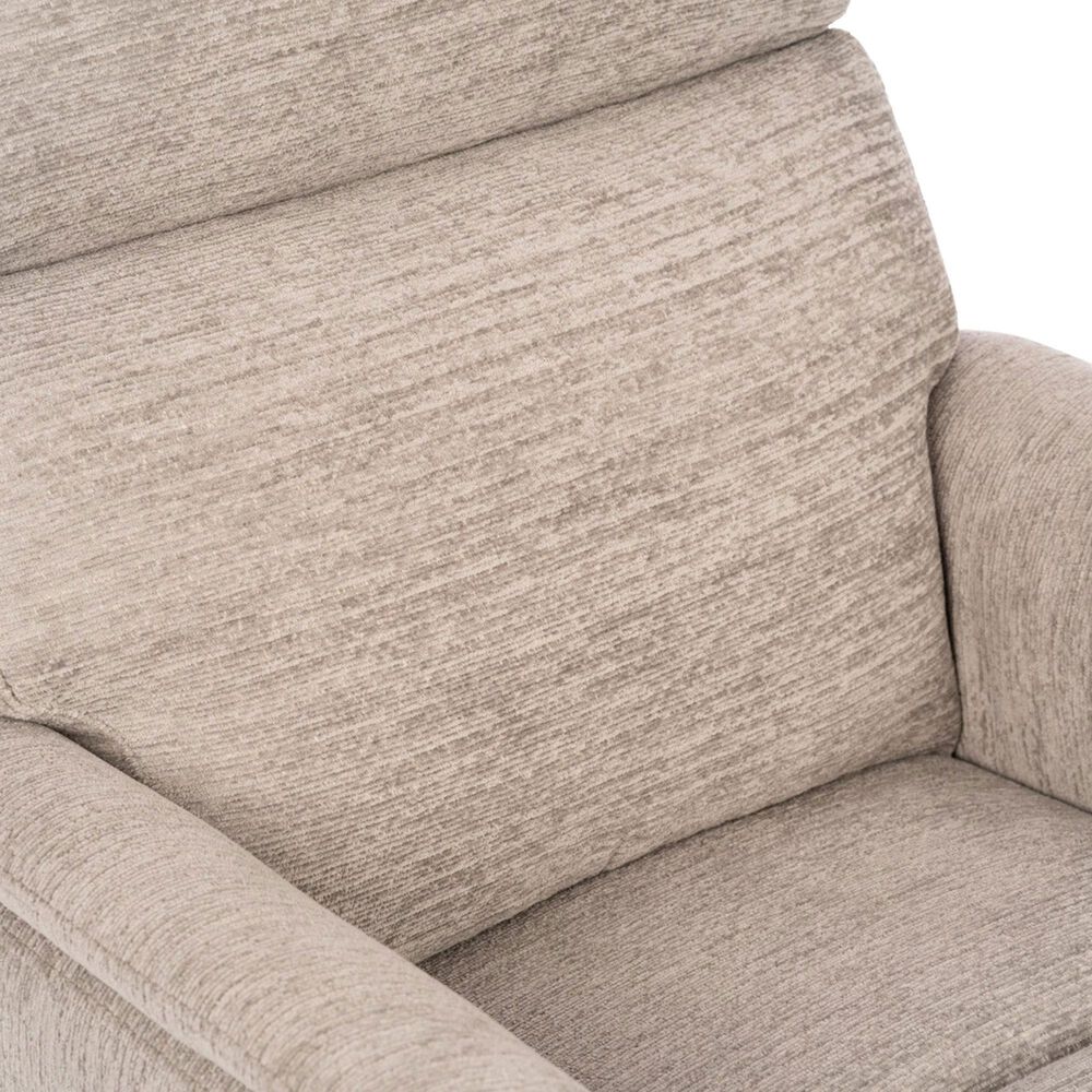 Flexsteel Compact Manual Gliding Recliner in Shoreline, , large