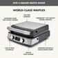 Green Pan Elite 4-Square Waffle Maker in Graphite, , large