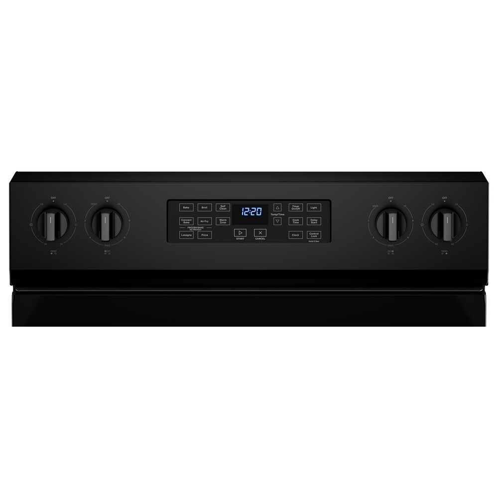 Whirlpool 5.3 Cu. Ft. Electric Range 5-in-1 Air Fry Oven in Black, , large