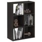 HOMLUX 6-Cube Cubic Storage Organizer Bookcase in Espresso, , large