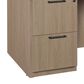 Regency Global Sourcing Legacy 66" Office Desk with Double Full Pedestal in Noble Oak, , large
