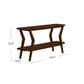 Bassett Mirror Stratton Console Table in Brown, , large