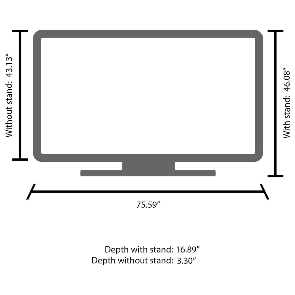 Vizio 86&quot; 4K LED HDR TV w/SB, , large