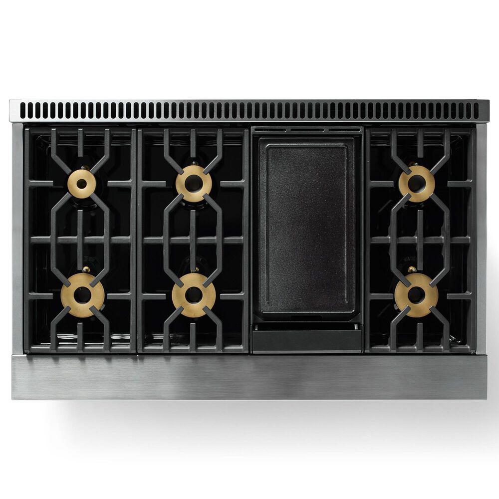 Viking Range 7 Series 48" Sealed Burner Gas Range in Stainless Steel, , large