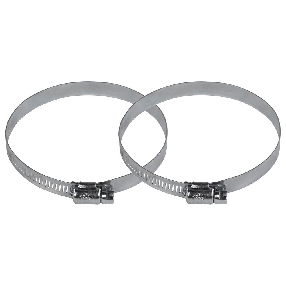 Electric Dryer Duct Kit with 3-Wire Cord, 8' Hybrid Vent Duct and Clamps in Black and Silver, , large