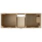 37B Alanya 60" Double Bathroom Vanity in Warm Oak with White Composite Stone Top, , large