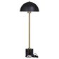 Maple and Jade Umbrella Style Table Lamp in Black and Gold, , large