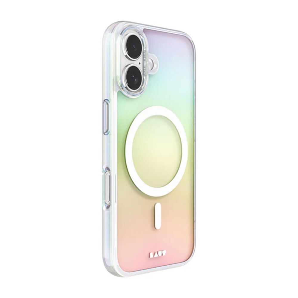 LAUT Magsafe Case HOLO for iPhone 16 - Holo Pearl, , large