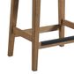 Hawthorne Furniture Eden 24" Backless Bar Stool in Rustic Dune, , large