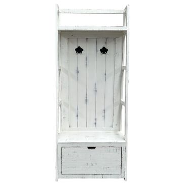 Woodland & Co Albany Hall Tree with Storage Bench in Barnwood, , large