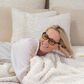 Pom Pom At Home Murphy 20" Square Throw Pillow in Ivory, , large