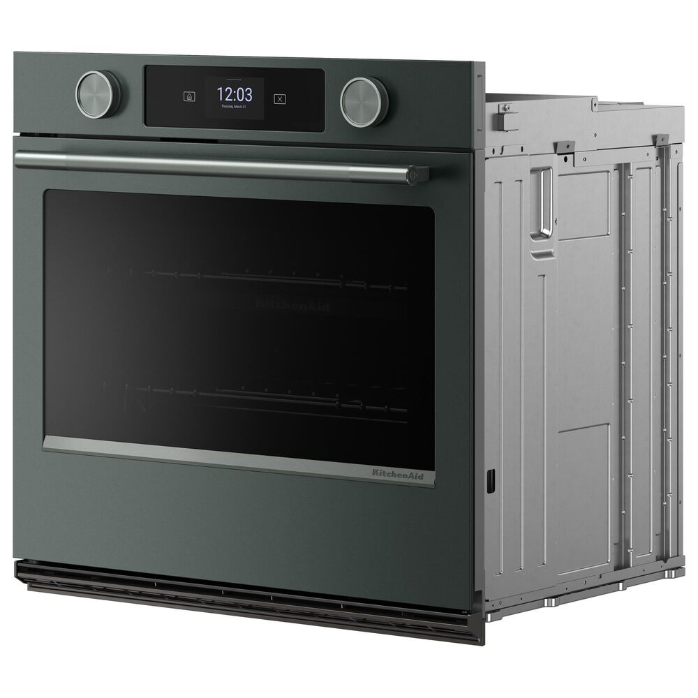 KitchenAid 5 Cu. Ft. Smart Electric Single Wall Oven with Intelligent Cooking Camera in Juniper, , large