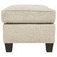 Ashley Abinger Ottoman in Natural, , large