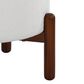 Lumisource Daniella Storage Ottoman in White, , large
