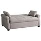 Lifestyle Solutions Hampton Queen Convertible Sofa in Steel, , large