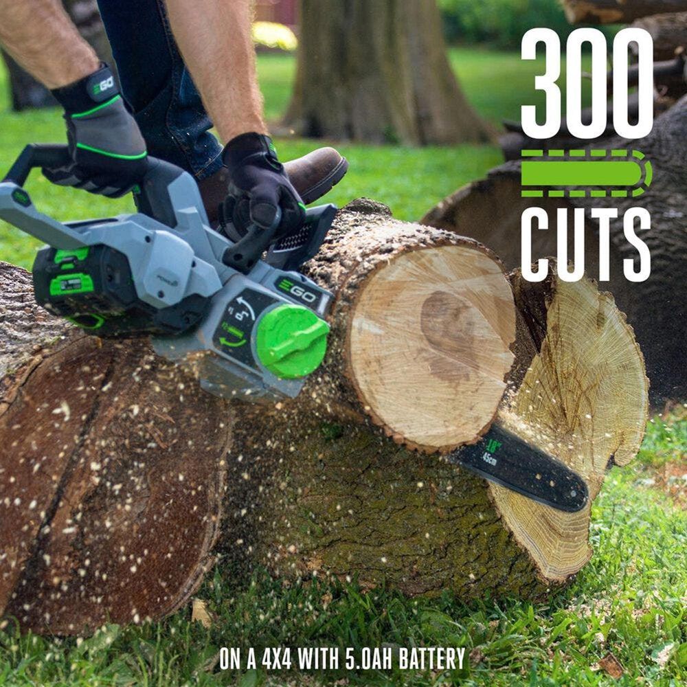 EGO Power+ 18&quot; Chain Saw in Black, Gray and Green, , large