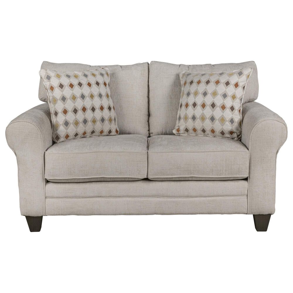 XENIA Wowza Stationary Sofa and Loveseat Set in Sand, , large