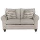 XENIA Wowza Stationary Sofa and Loveseat Set in Sand, , large