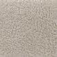 Four Hands Demi Accent Bench in Beige Shearling, , large