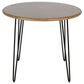 Waltham Brennan and Maddox 5-Piece Round Dining Set in Black and Golden Brown, , large