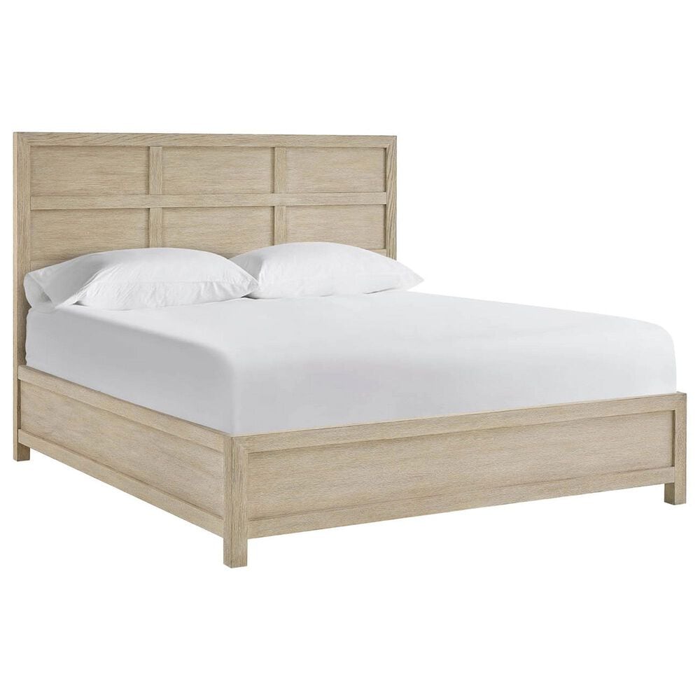 Universal Furniture Oasis King Platform Bed with Two Nightstands in Dockside, , large