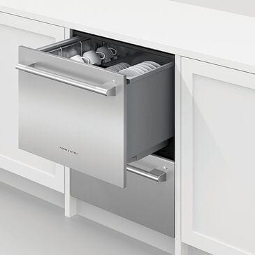 Fisher & Paykel 24" Professional Tall Double Drawer Dishwasher in Stainless Steel, , large
